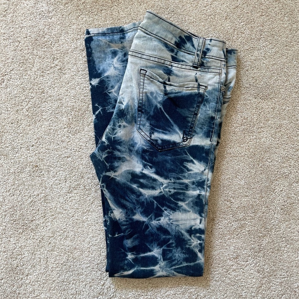 Bebe Tie Dye Jeans